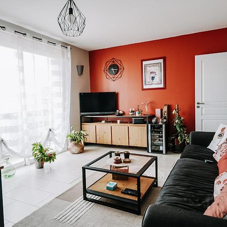 Apartament T3 Cosy Et Lumineux Avec Garage A 2 Pas Du Centre ! Nîmes Zewnętrze zdjęcie